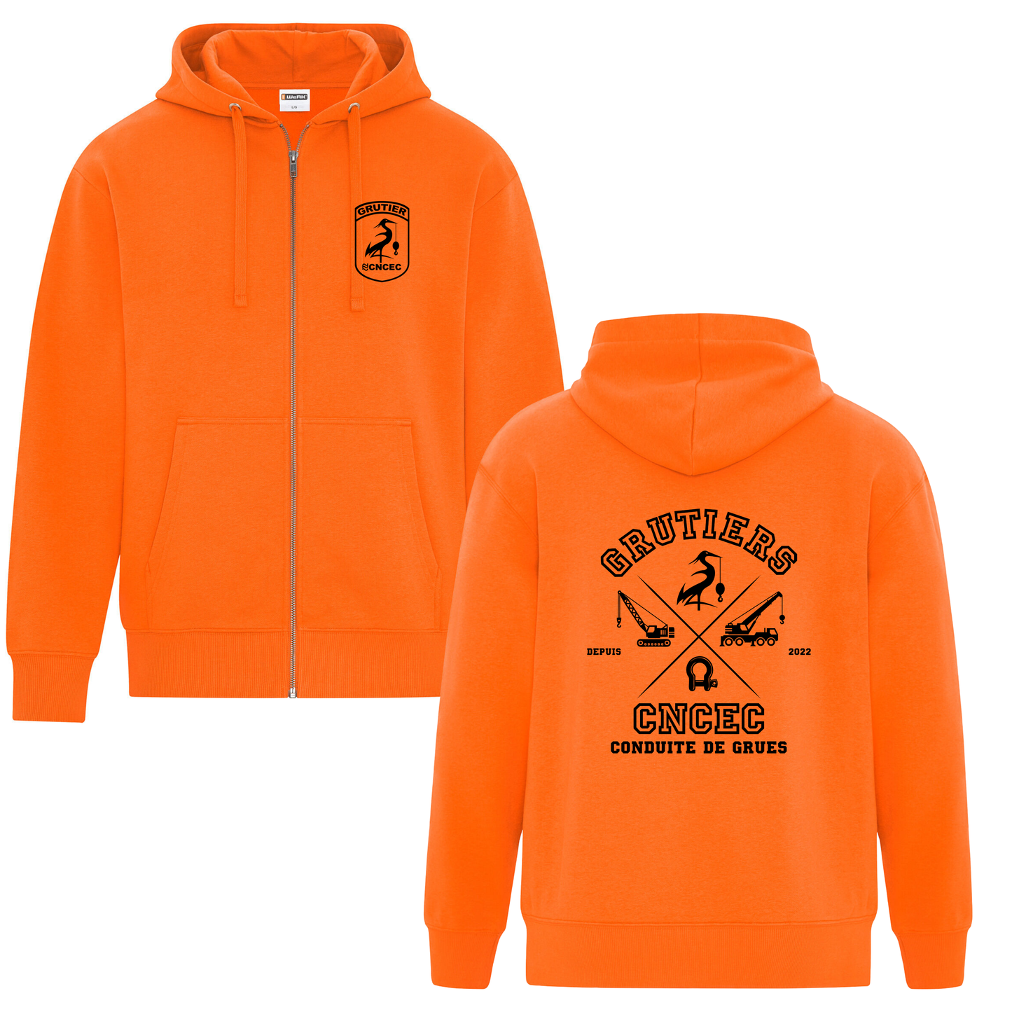 Veste à zip WORKWEAR - CNCEC