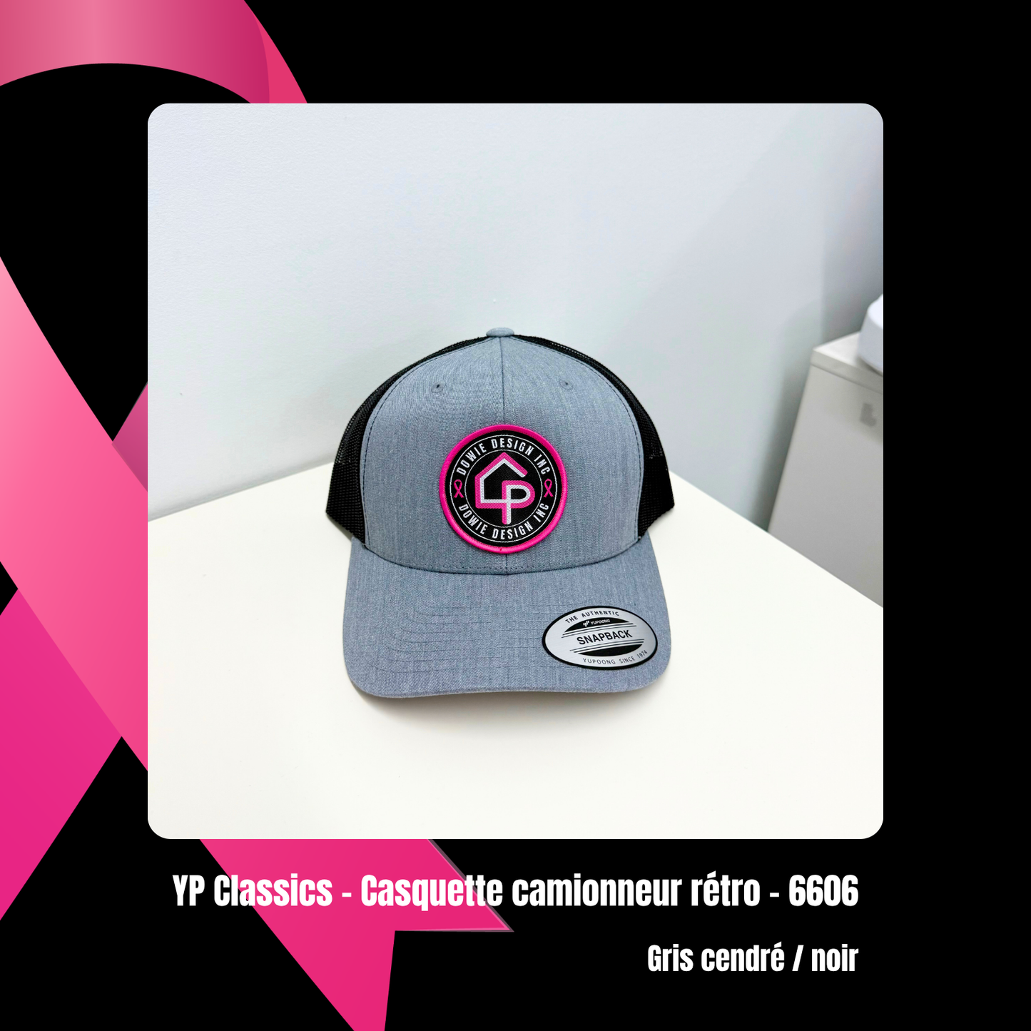 Casquette - Sensibilisation au cancer du sein