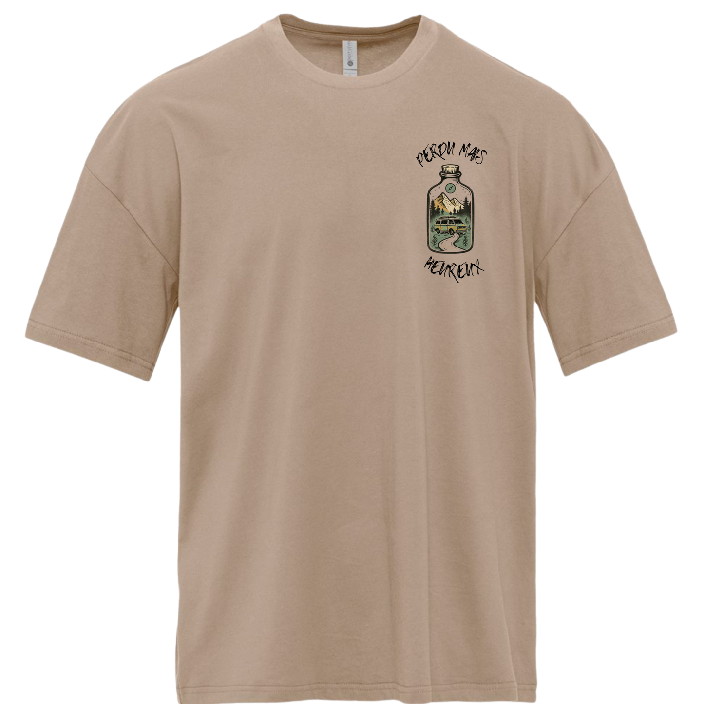 T-shirt "Perdu mais heureux" - Vagabond.e