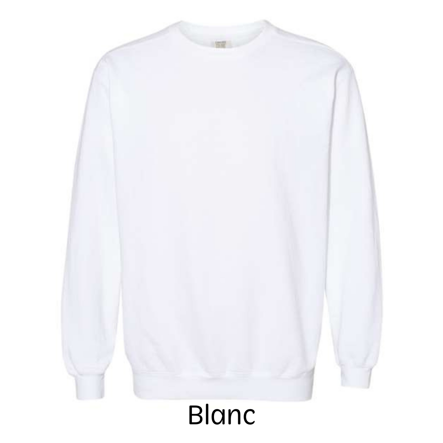 (Catalogue hommes/unisexe/femmes) Crewneck teinté - Comfort Colors