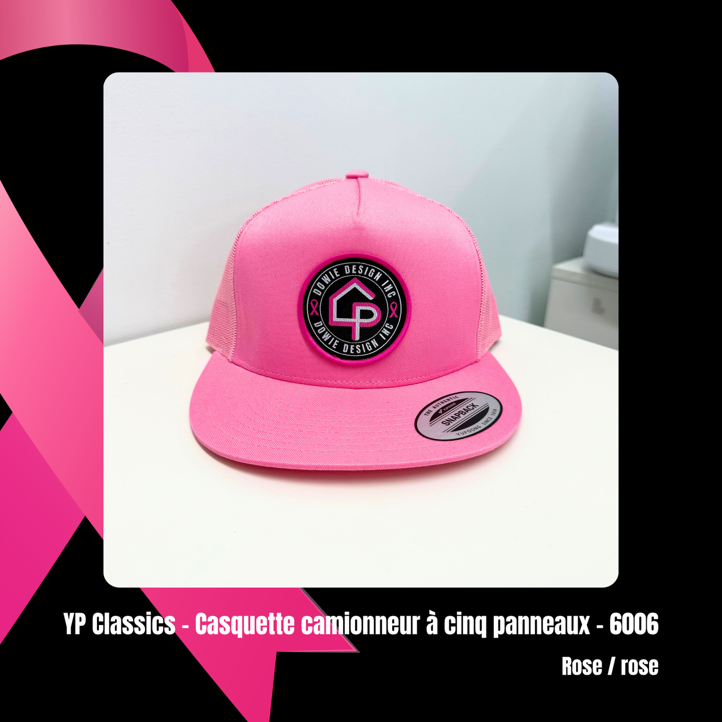 Casquette - Sensibilisation au cancer du sein