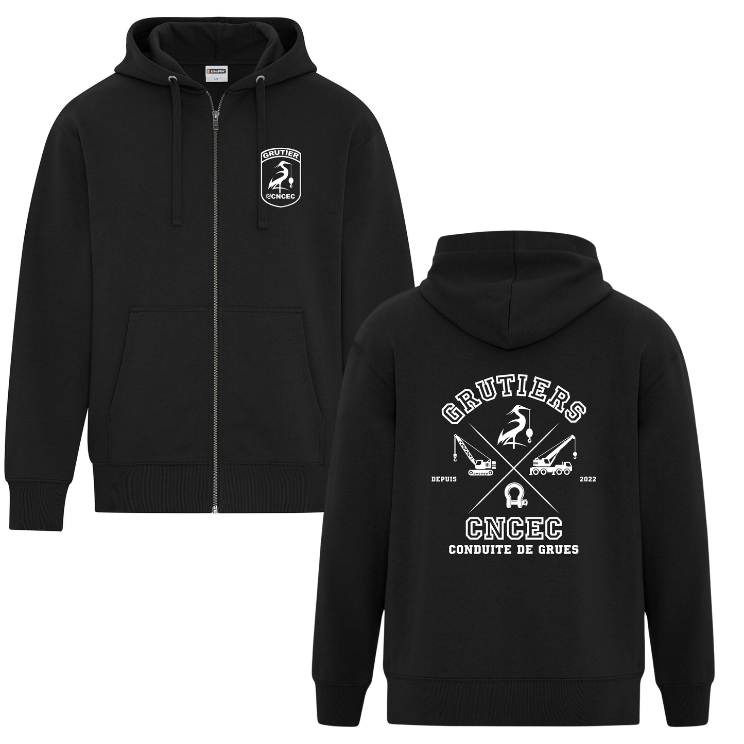 Veste à zip WORKWEAR - CNCEC