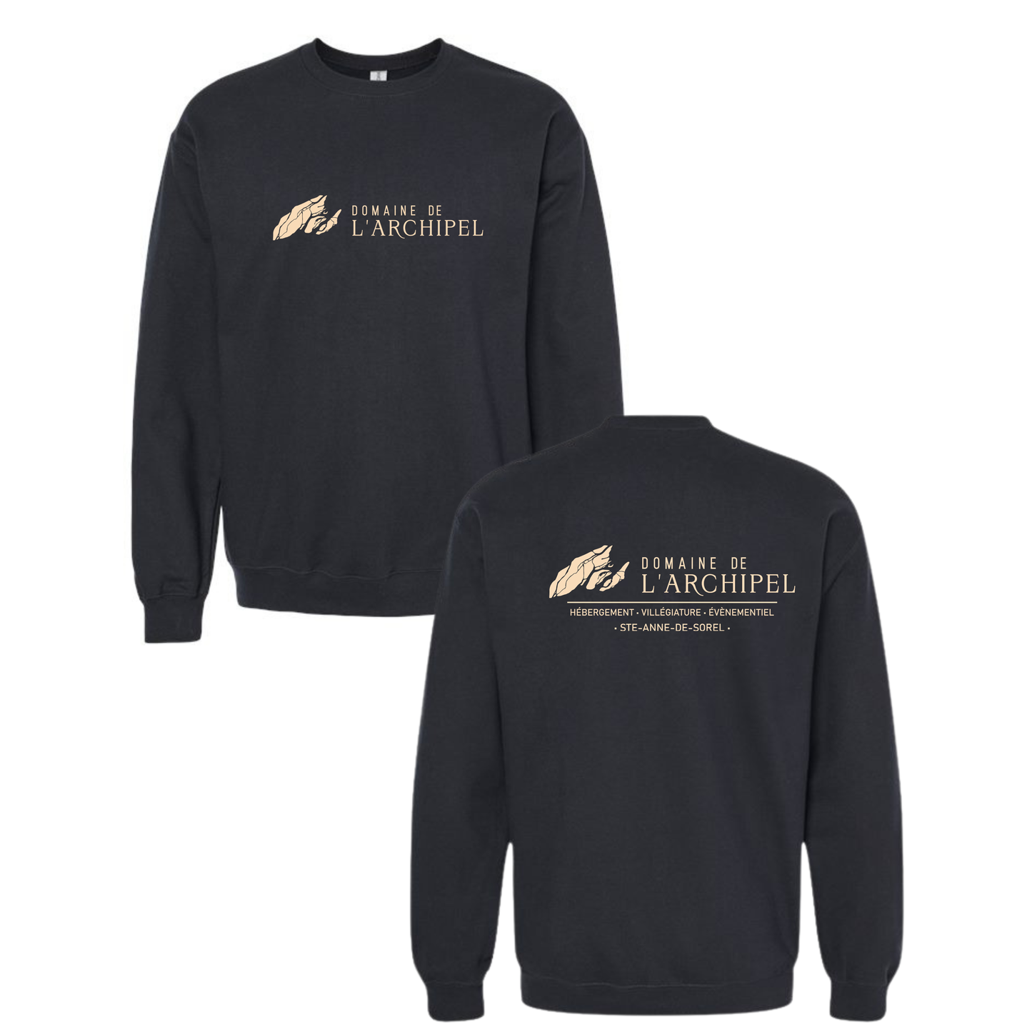 Crewneck unisexe - Domaine de l'Archipel