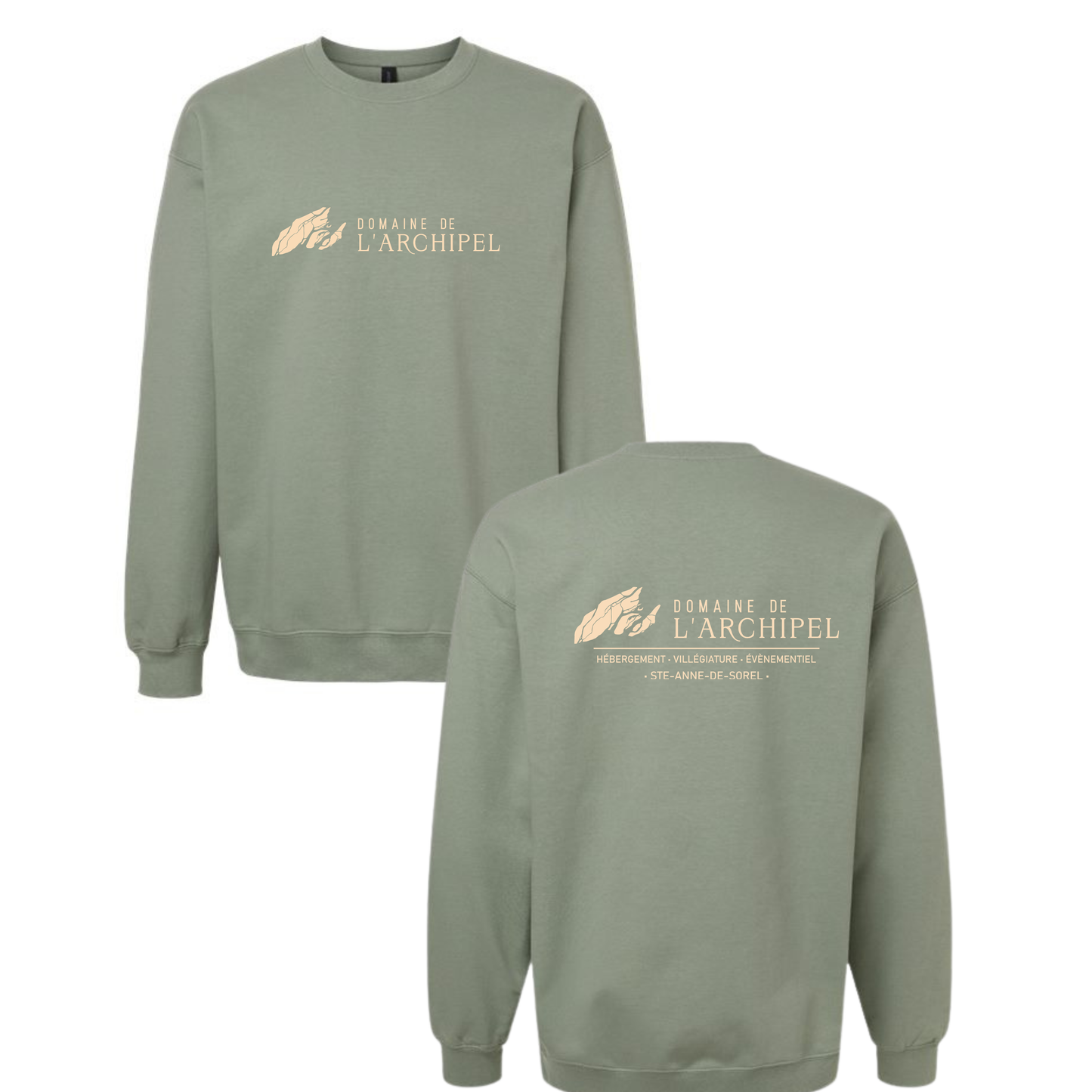 Crewneck unisexe - Domaine de l'Archipel