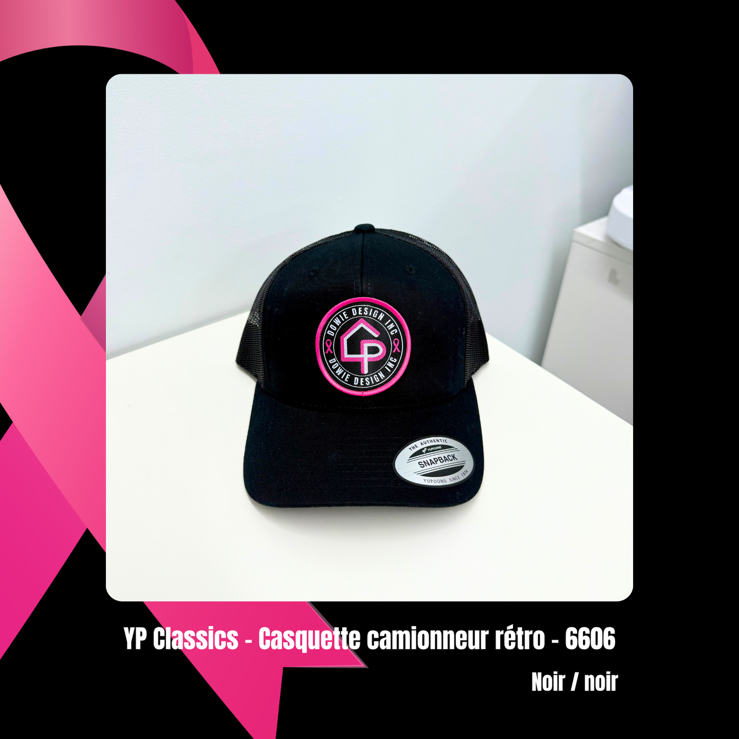 Casquette - Sensibilisation au cancer du sein