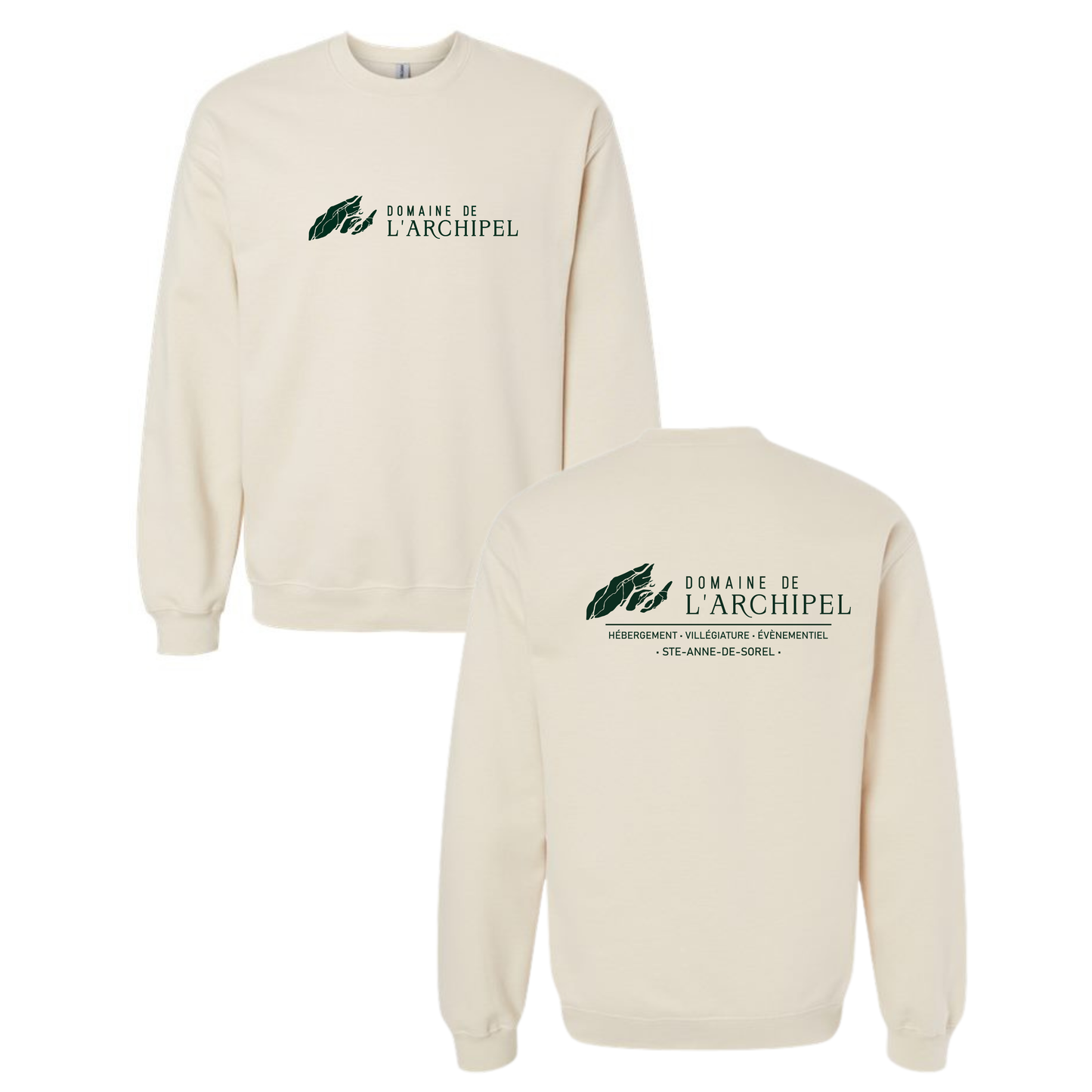Crewneck unisexe - Domaine de l'Archipel