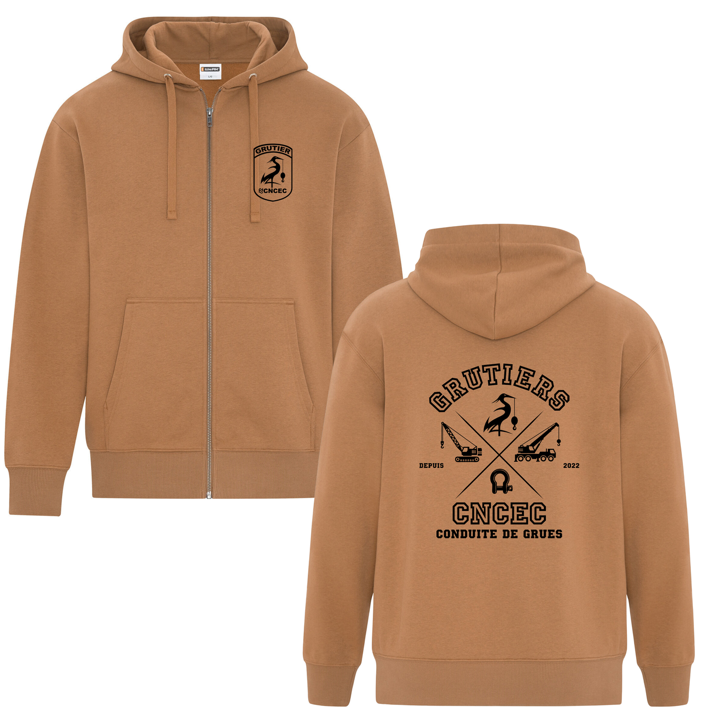 Veste à zip WORKWEAR - CNCEC