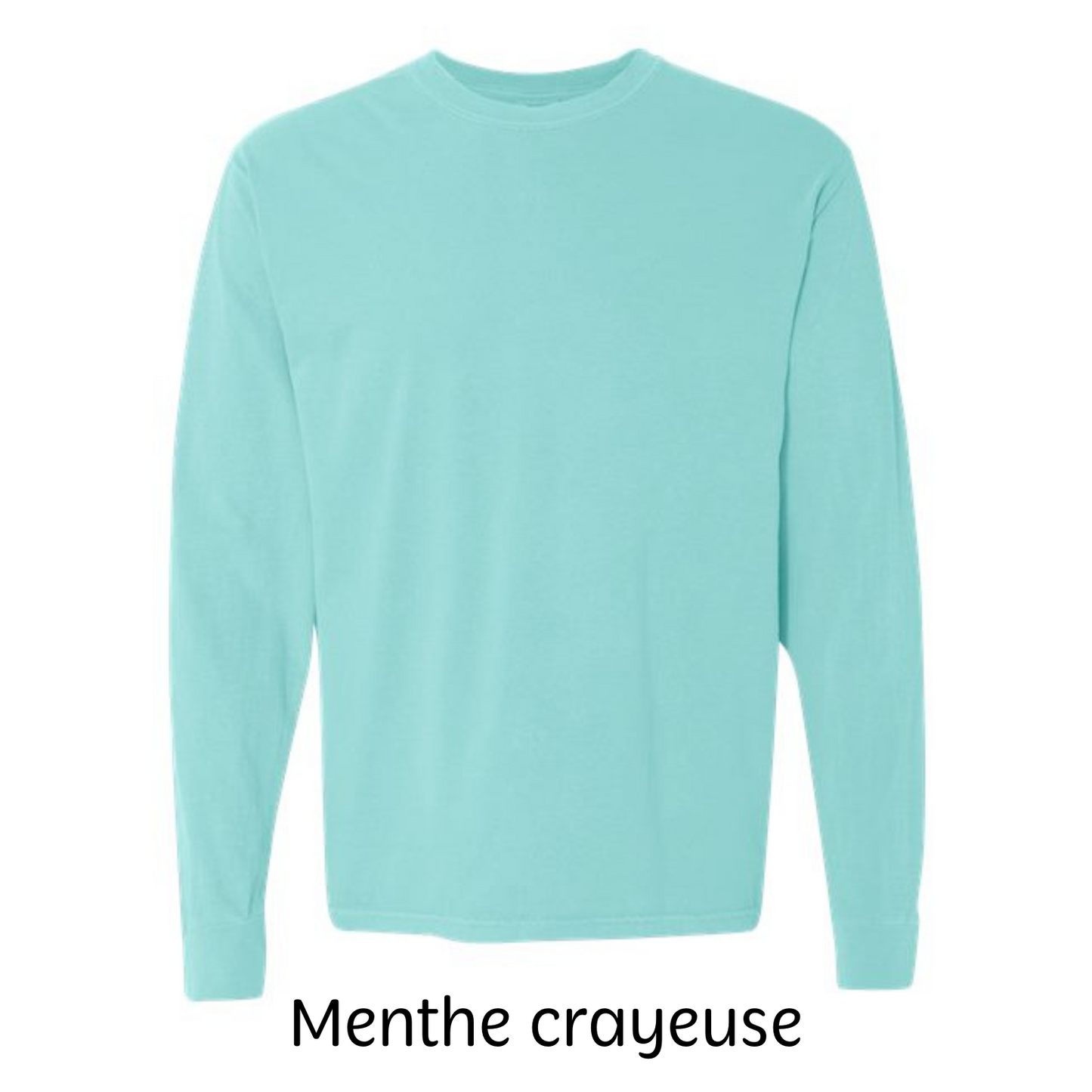 (Catalogue hommes/unisexe/femmes) Manche longue épais teinté - Comfort Colors