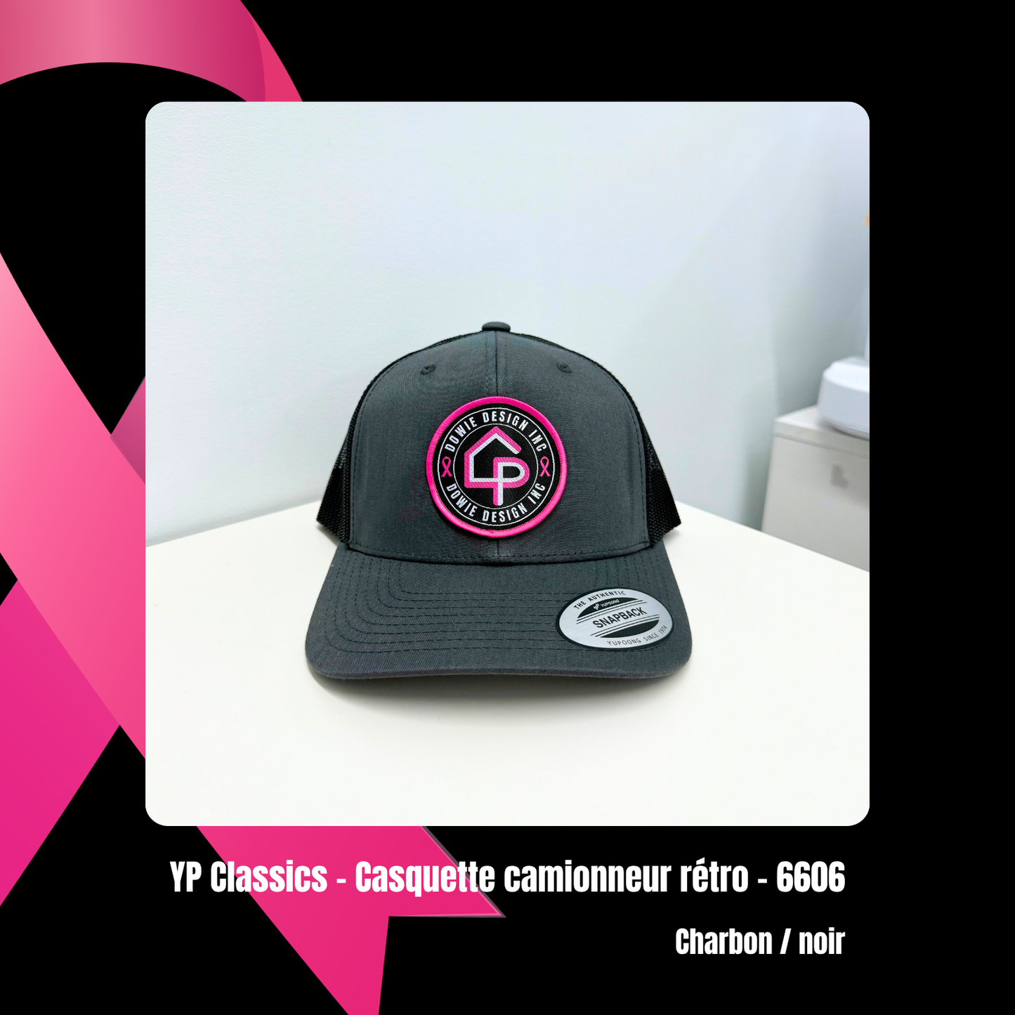 Casquette - Sensibilisation au cancer du sein