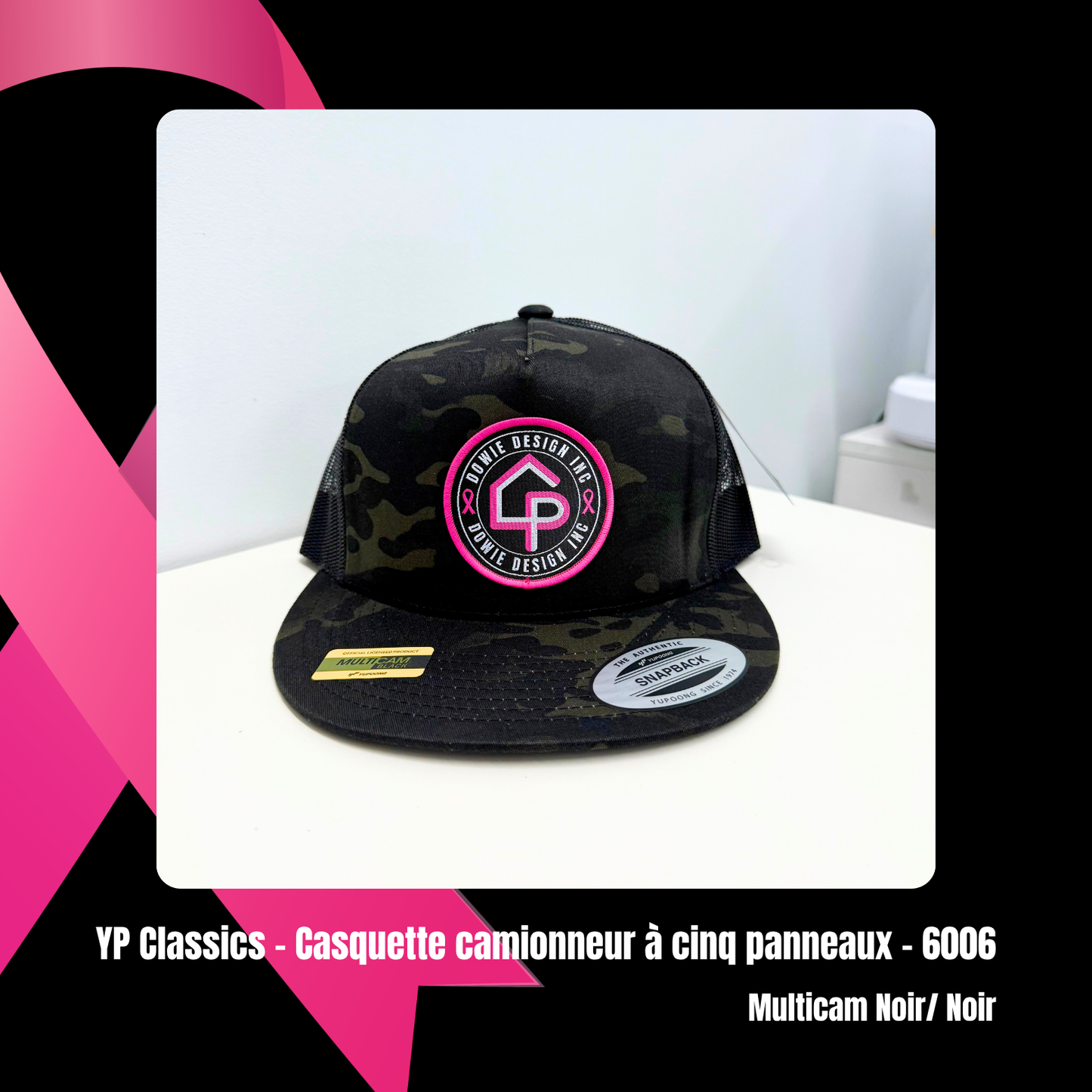 Casquette - Sensibilisation au cancer du sein