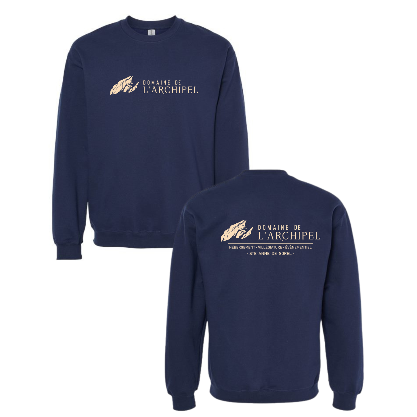 Crewneck unisexe - Domaine de l'Archipel