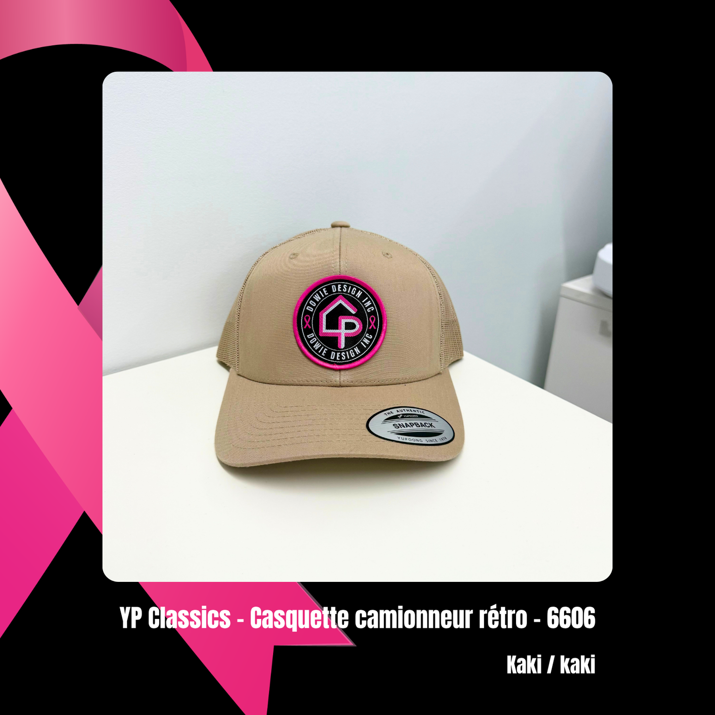 Casquette - Sensibilisation au cancer du sein