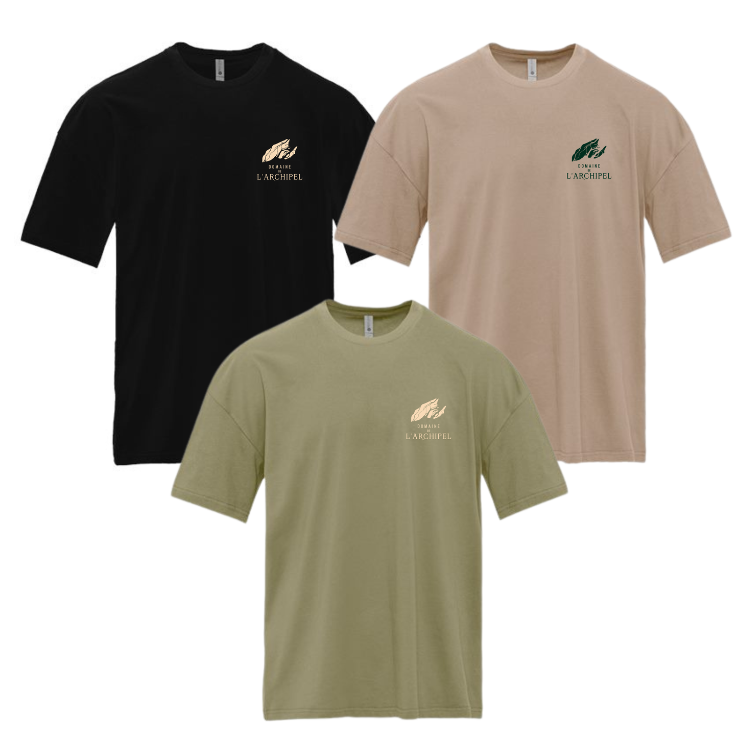 T-shirt unisexe qualité supérieure - Domaine de l'Archipel