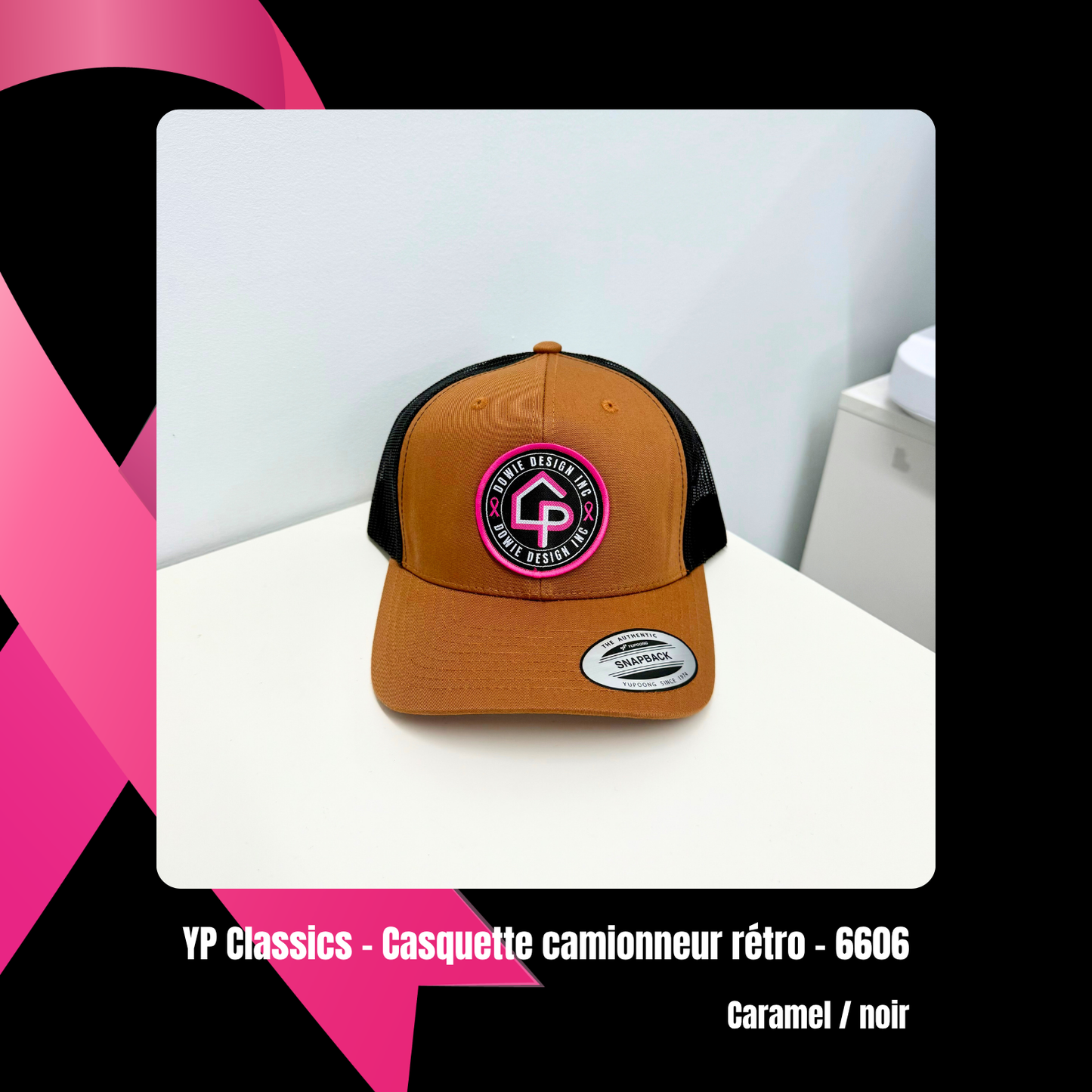 Casquette - Sensibilisation au cancer du sein