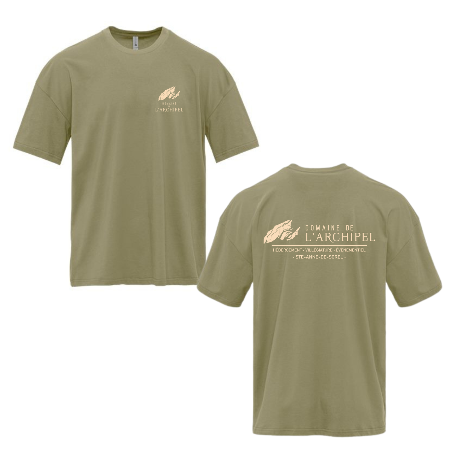 T-shirt unisexe qualité supérieure - Domaine de l'Archipel