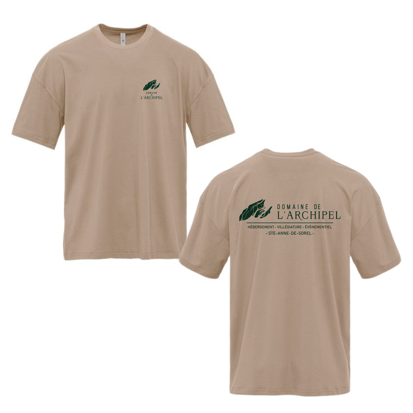 T-shirt unisexe qualité supérieure - Domaine de l'Archipel
