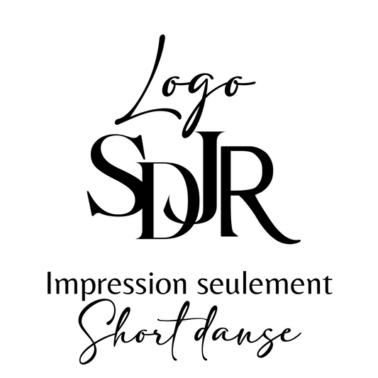 Impression logo SDJR - Short