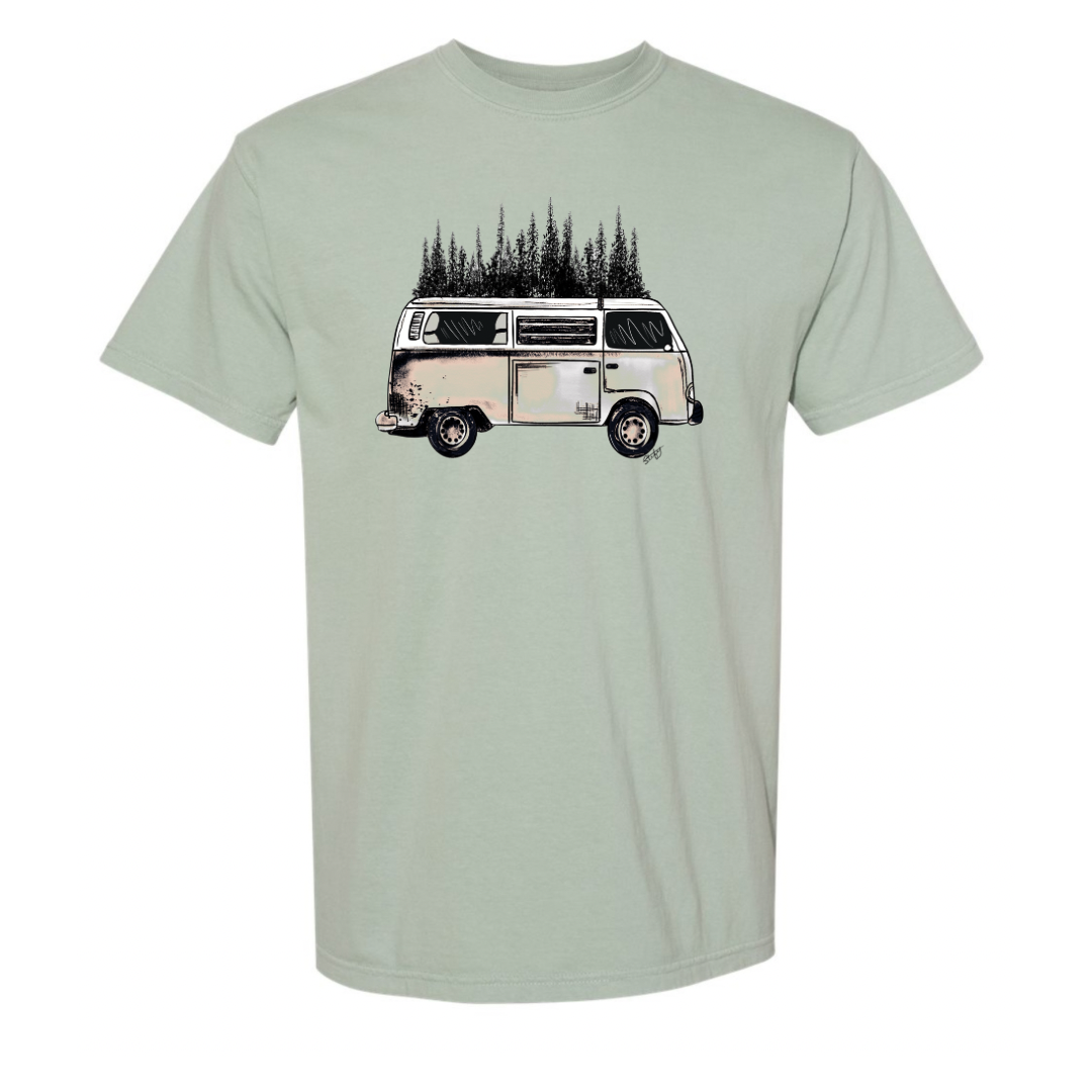 T-shirt Stefy westfalia et sapins