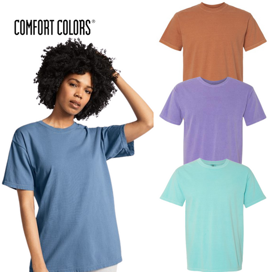 (Catalogue hommes/unisexe/femmes) T-shirt épais teinté - Comfort Colors