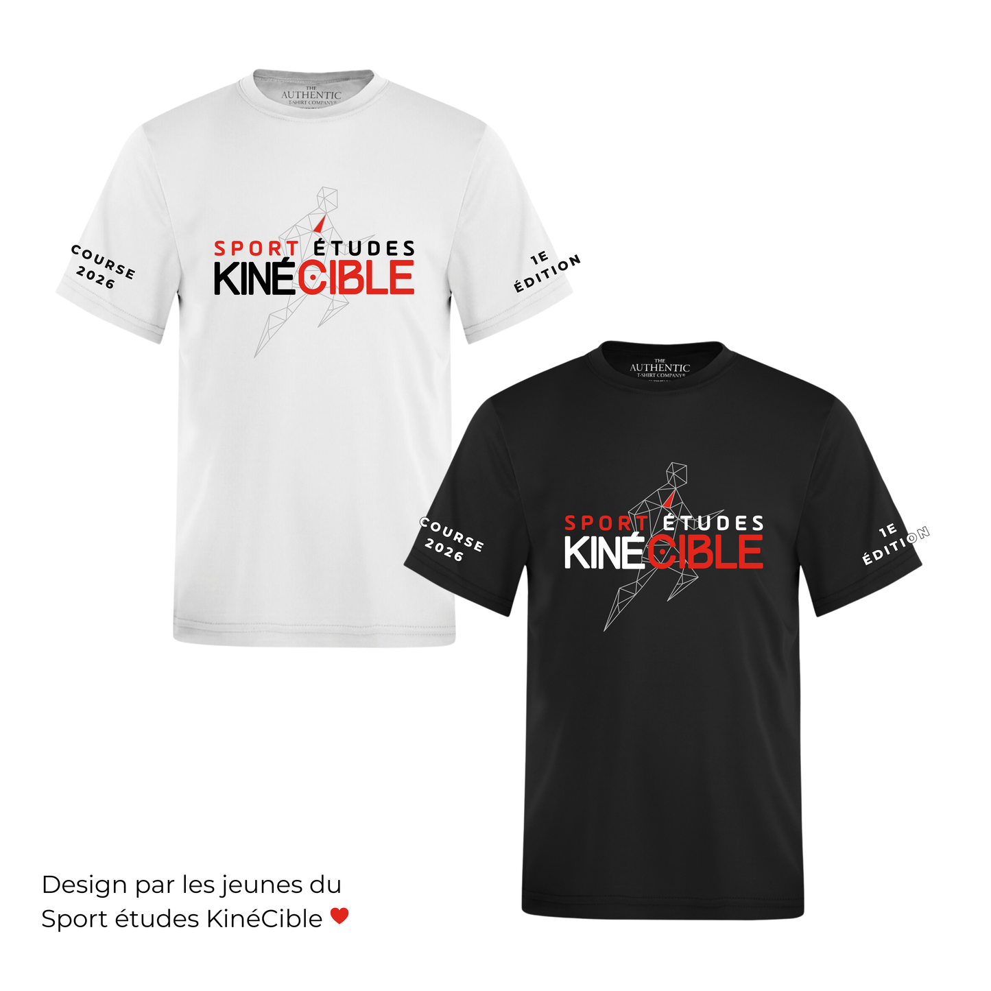 T-shirt - KinéCible sport études (COURSE 2026)