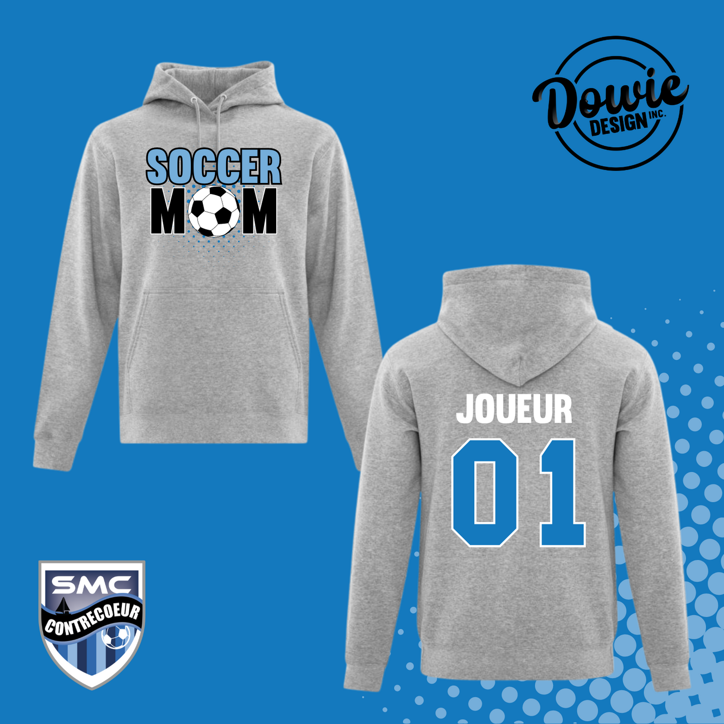 Hoodie SOCCERMOM - SMC