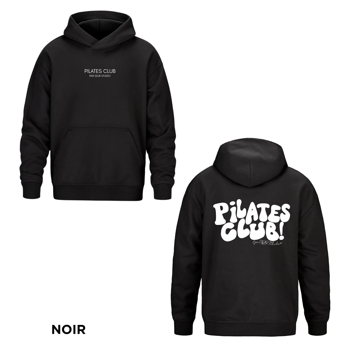 Hoodie adulte - Pilates Club par SDJR