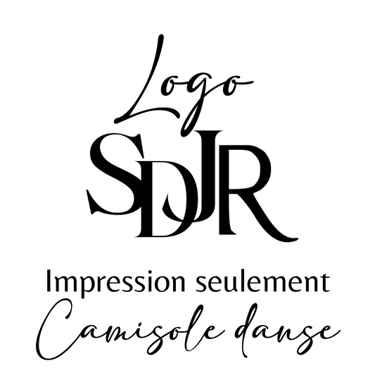 Impression logo SDJR - Camisole