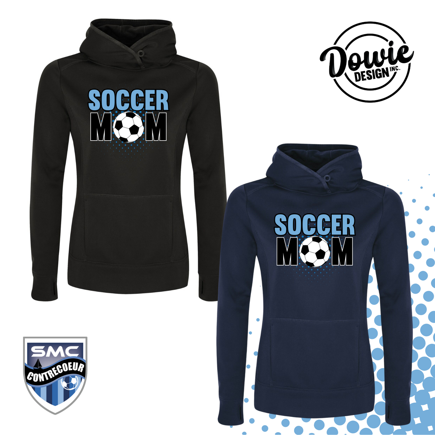 Hoodie polyester SOCCERMOM - SMC