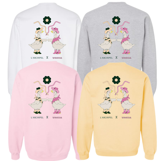 Crewneck unisexe - Domaine de l'Archipel | Fleurir ensemble