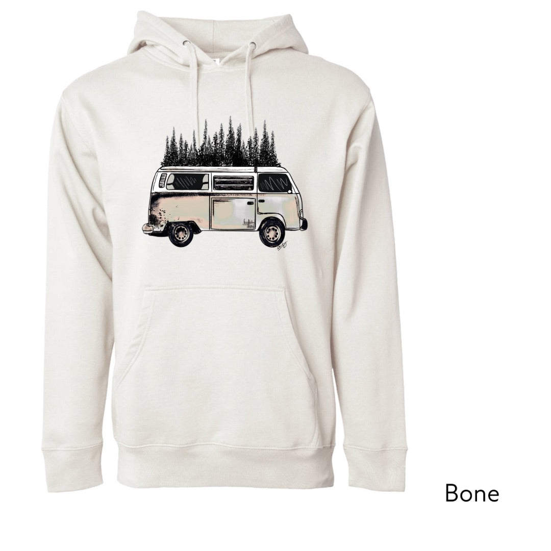 Hoodie Stefy Westfalia et sapins