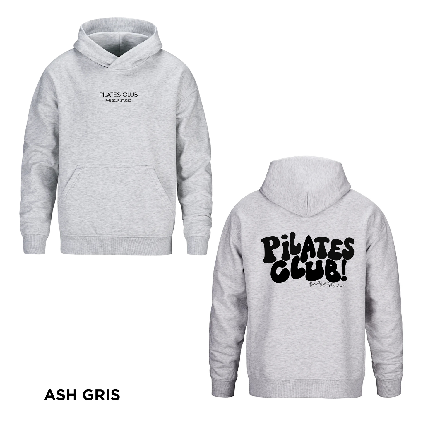 Hoodie adulte - Pilates Club par SDJR