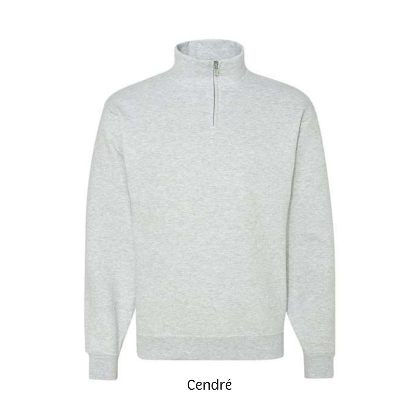 (Catalogue hommes/femmes/unisexe) Molleton 1/4 zip