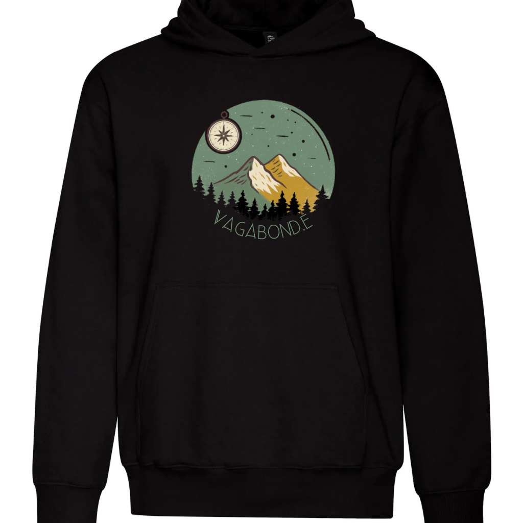 Hoodie "Haut sommet" - Vagabond.e