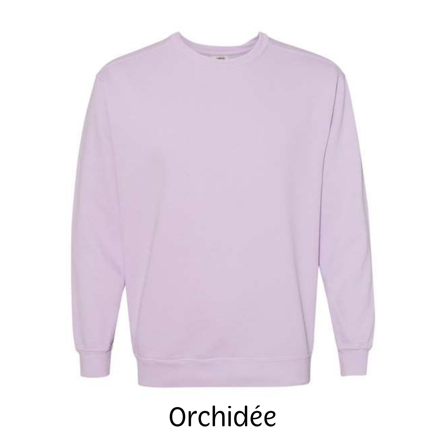 (Catalogue hommes/unisexe/femmes) Crewneck teinté - Comfort Colors