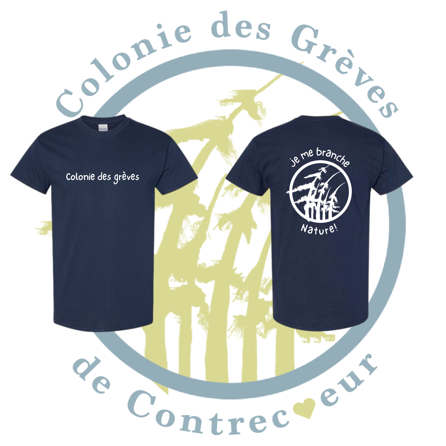 T-shirt - Colonie des Grèves de Contrecoeur