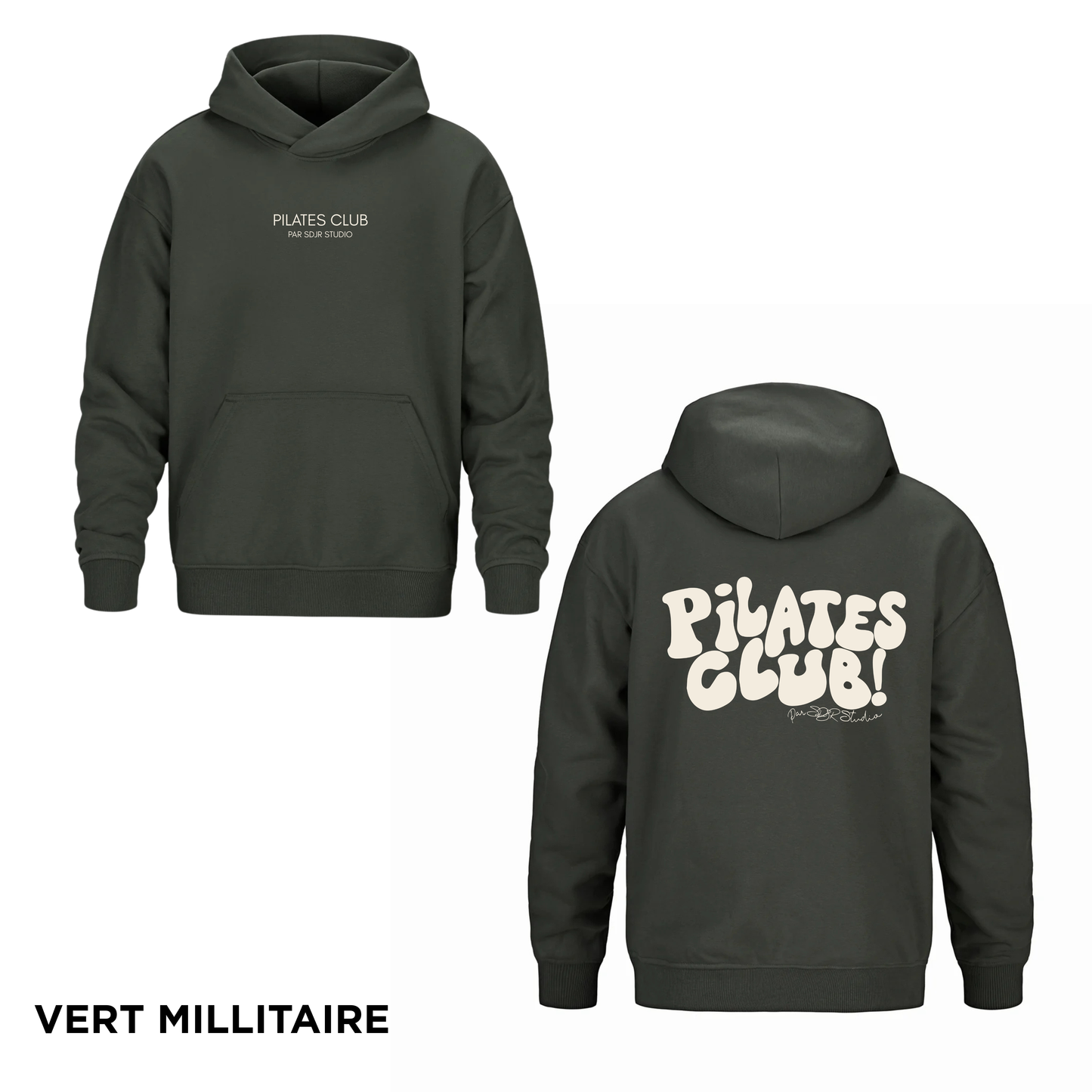Hoodie adulte - Pilates Club par SDJR