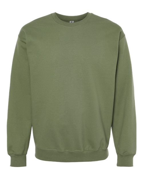 (Catalogue hommes/femmes/unisexe) Molleton à col rond semi-épais Softstyle®