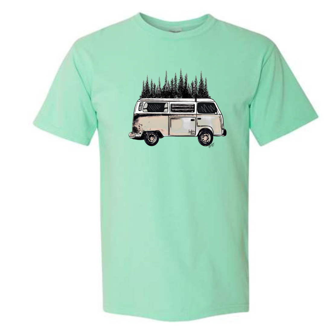 T-shirt Stefy westfalia et sapins