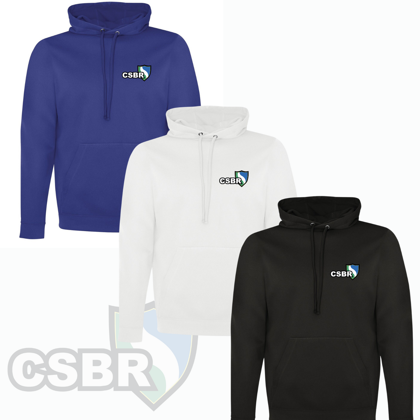 Hoodie polyester adulte  - CSBR