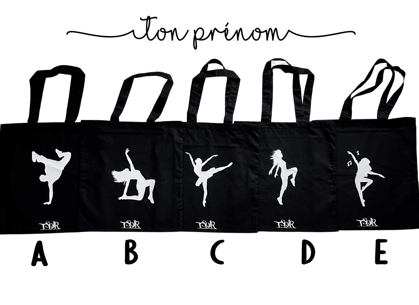 Sac danse personnalisé SDJR