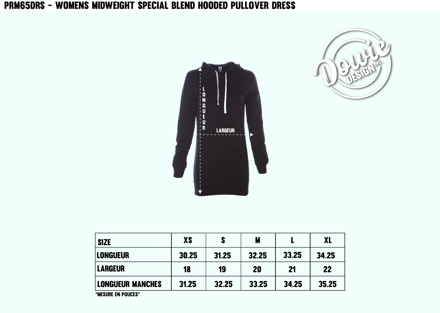 (Catalogue femmes) Robe hoodie