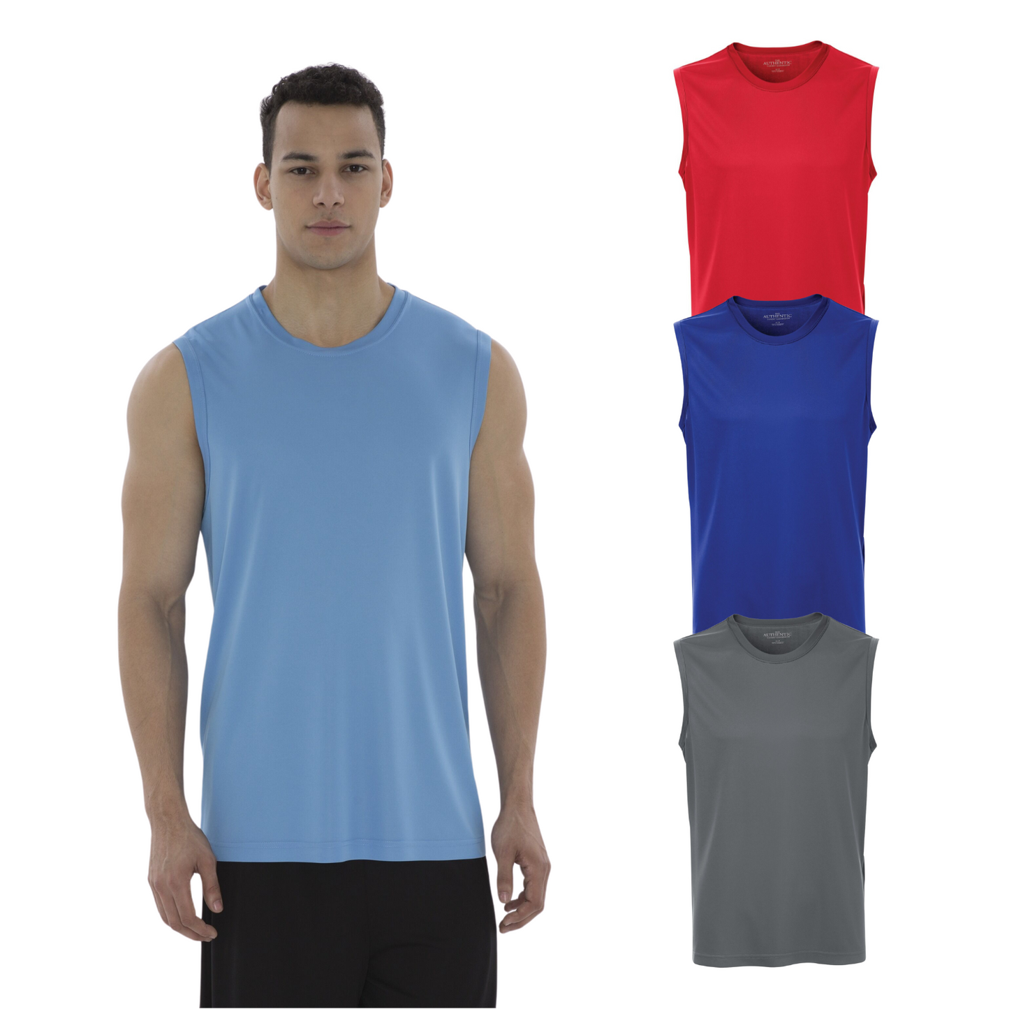 Camisole homme - Bleu&Or _ Volleyball