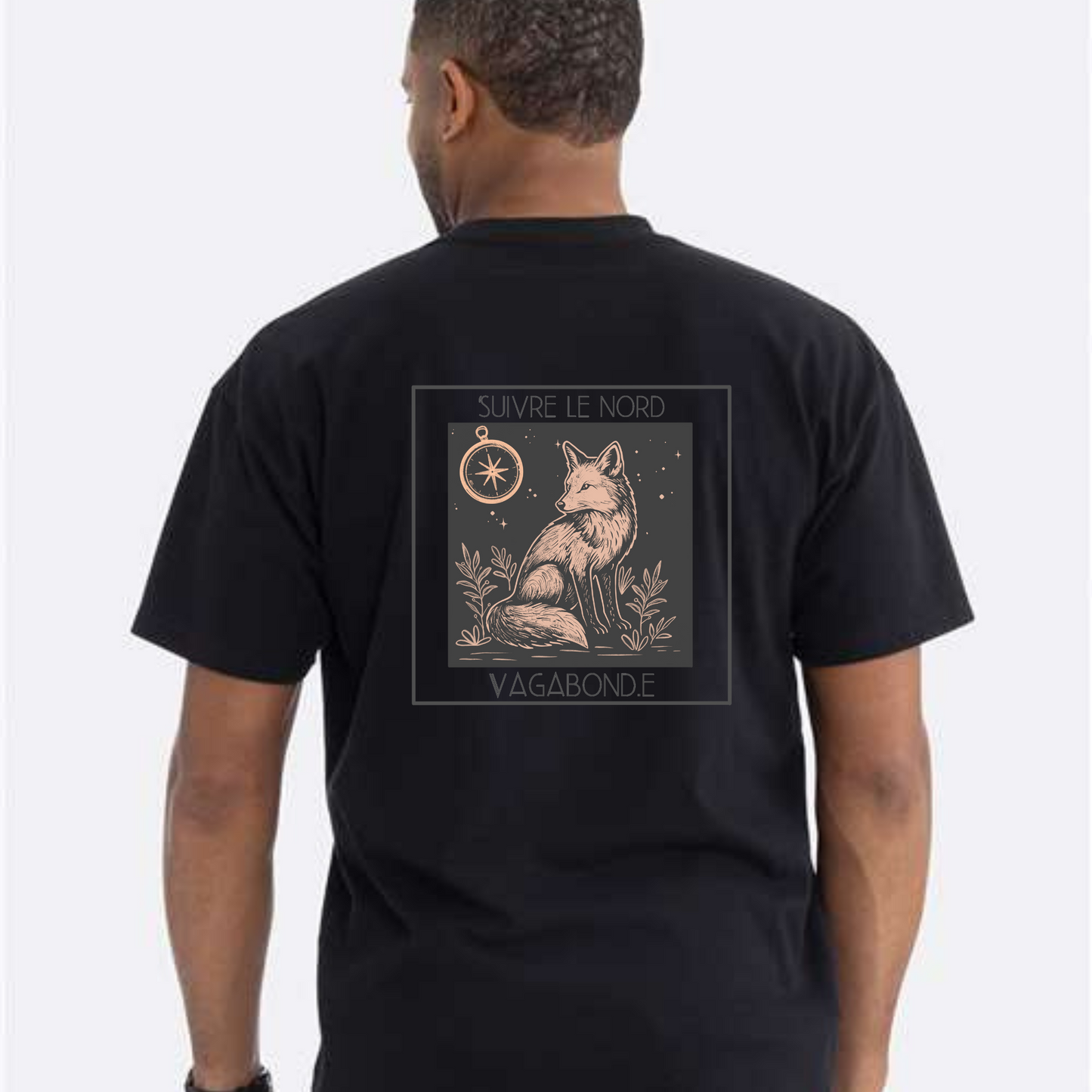 T-shirt "suivre le nord" - Vagabond.e