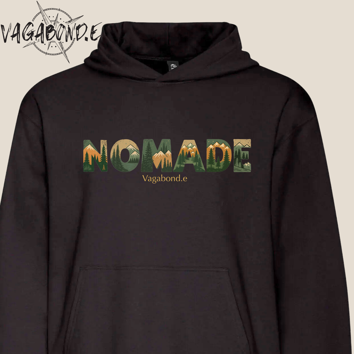 Hoodie "Nomade" - Vagabond.e