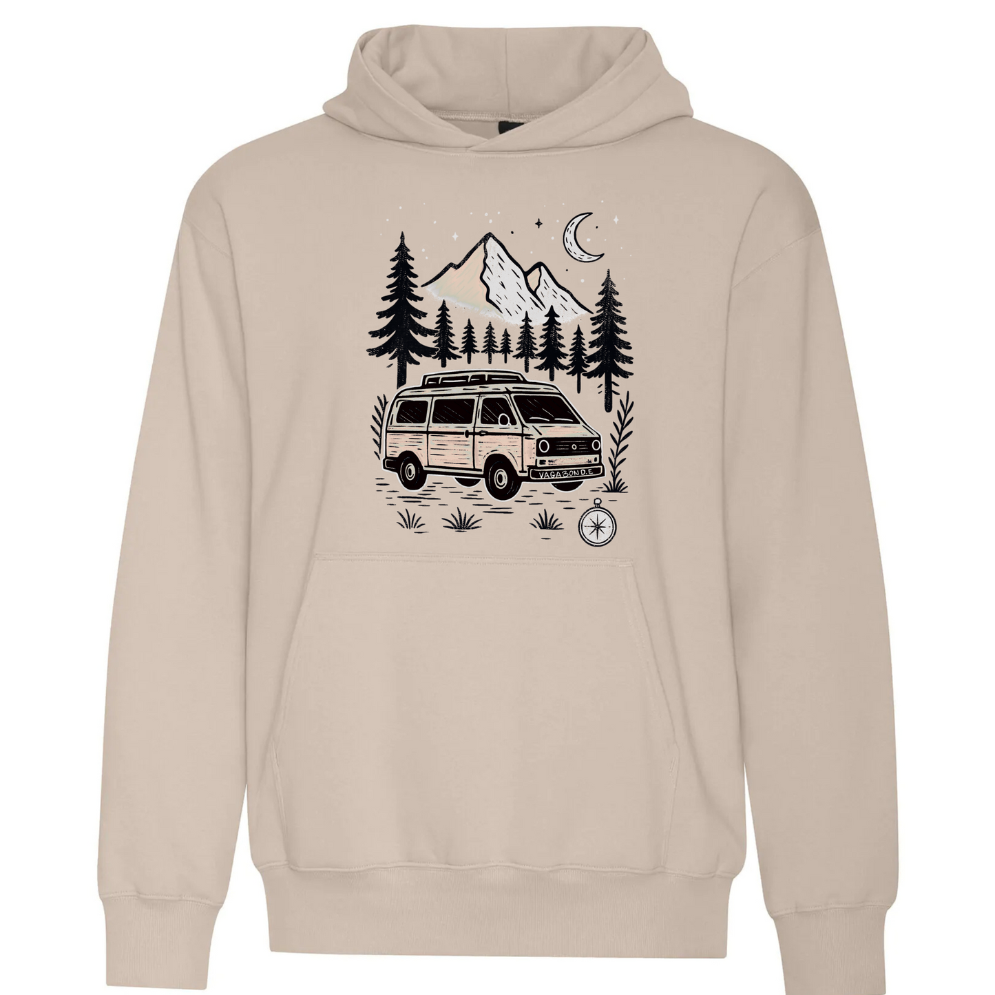 Hoodie "Vive le van" - Vagabond.e