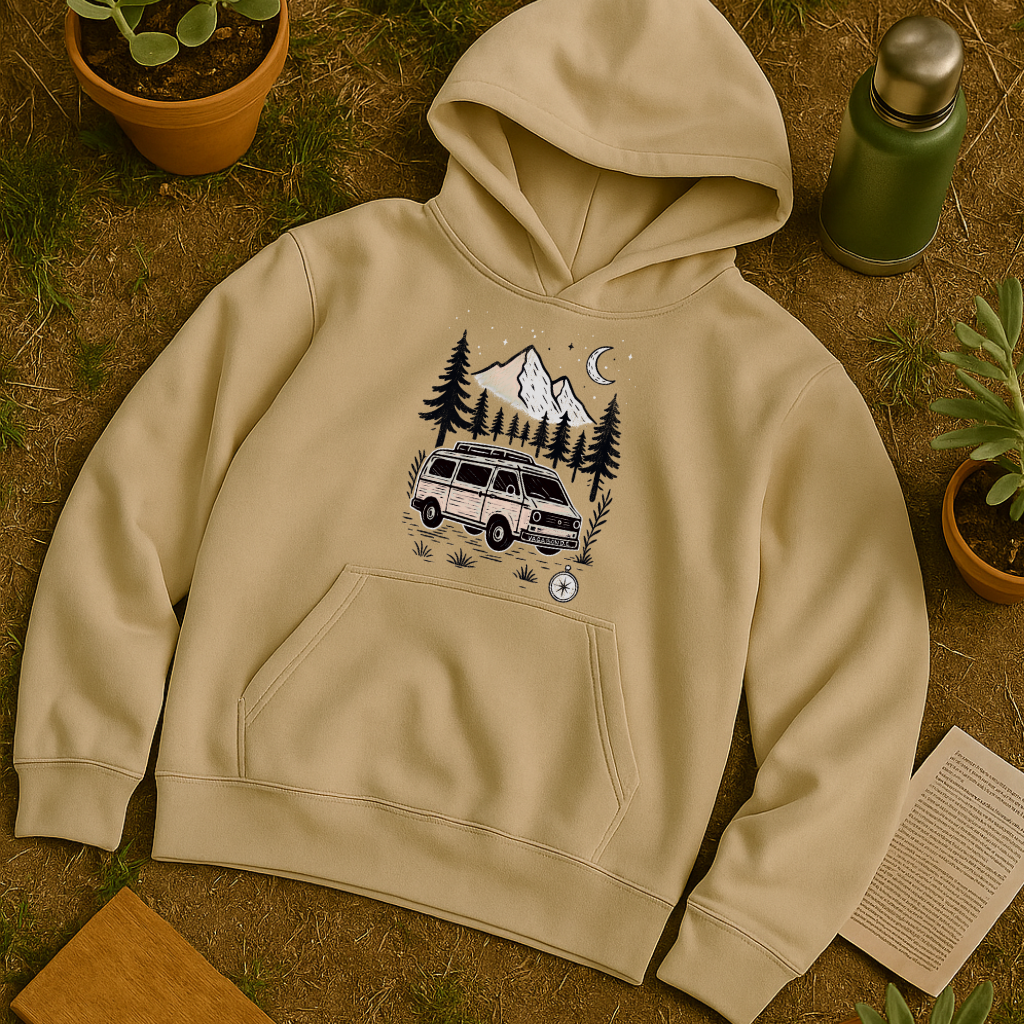 Hoodie "Vive le van" - Vagabond.e