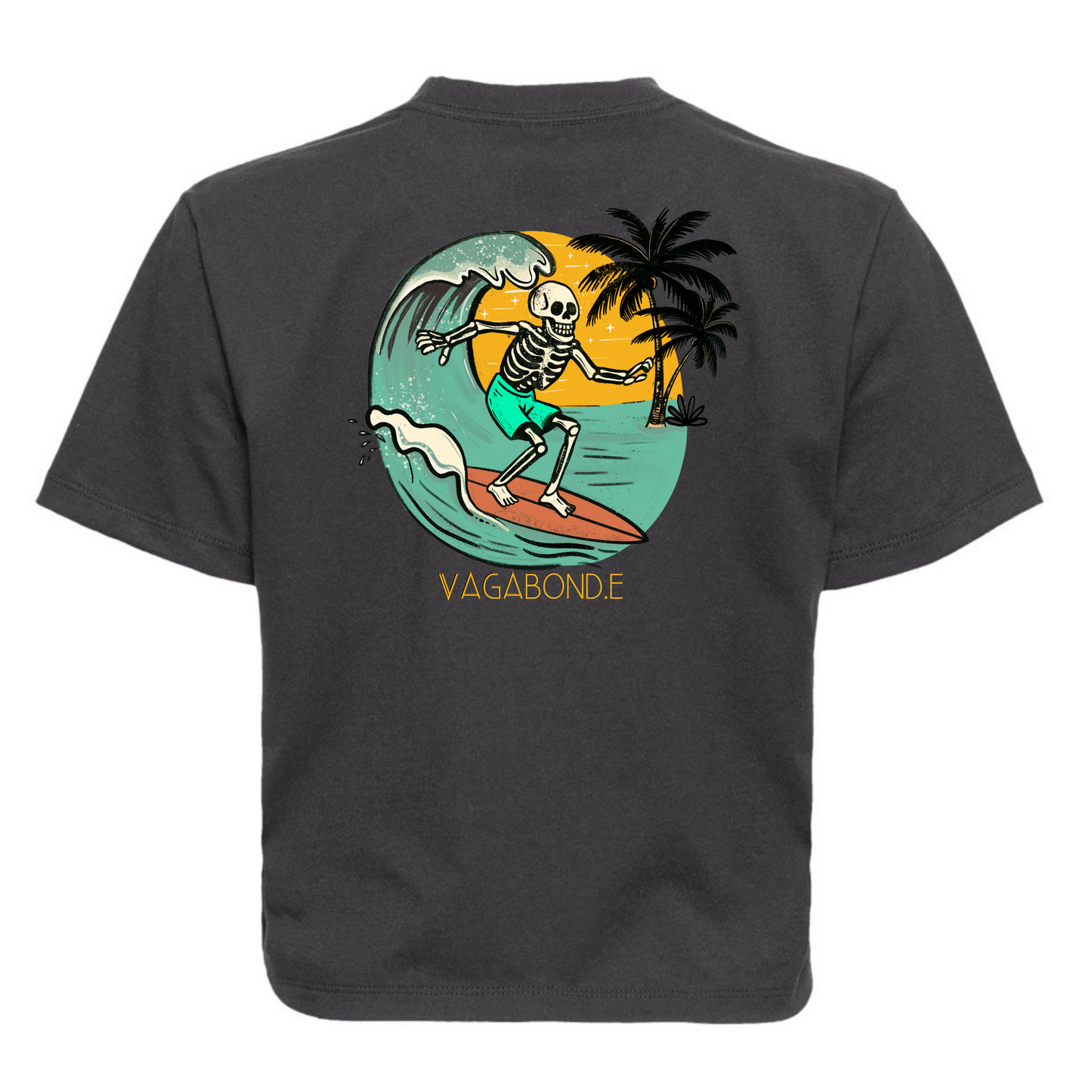 T-shirt crop top "Pas la mer à boire" - Vagabond.e