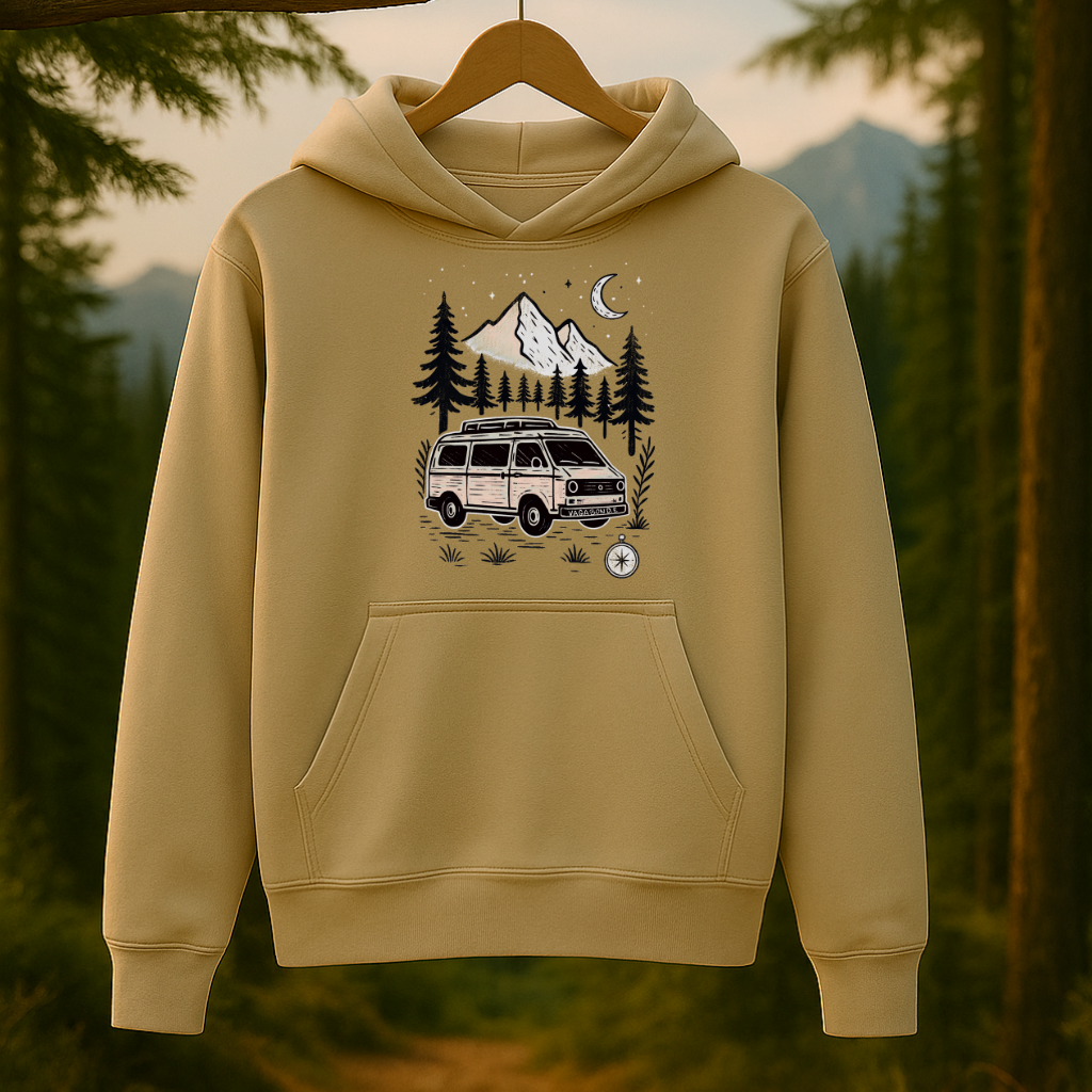 Hoodie "Vive le van" - Vagabond.e