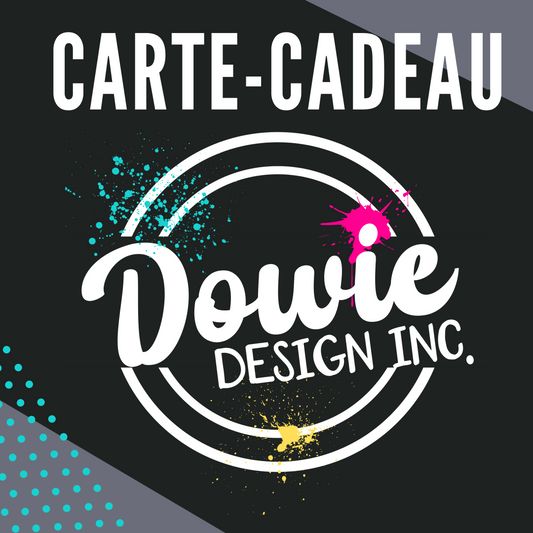 Carte-cadeau Dowiedesign