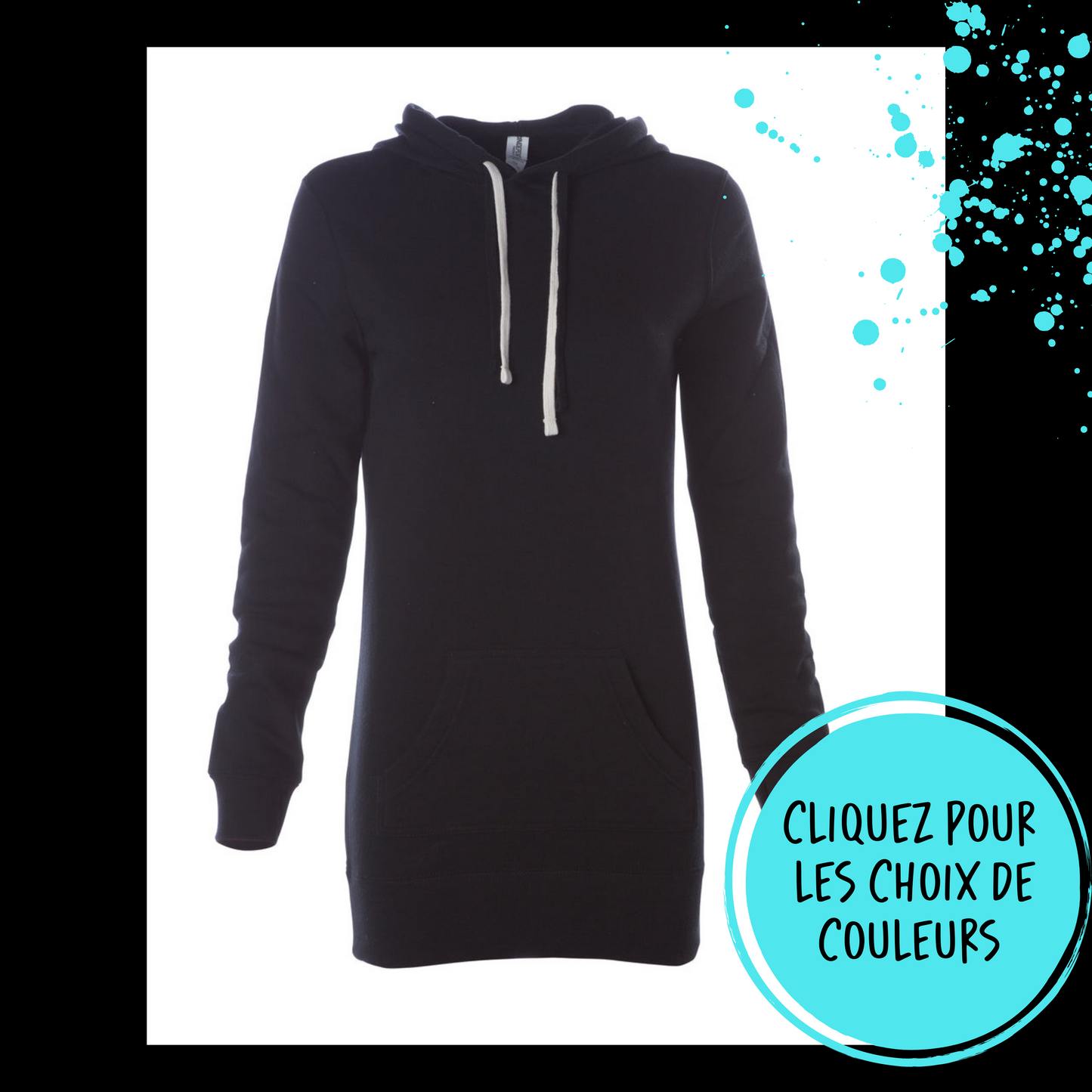 (Catalogue femmes) Robe hoodie